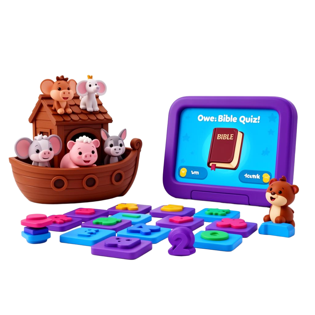 Jogos bíblicos infantis do Verbo Play